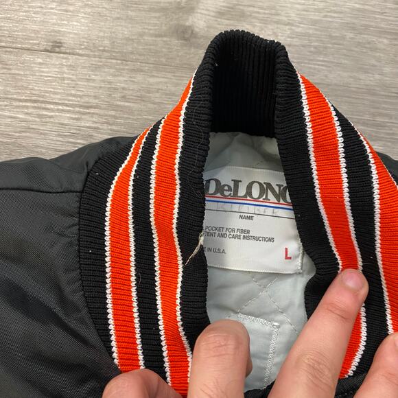 VINTAGE CHAINSTITCHED JACKET WASHINGTON FOOTBALL LARGE - Picture 3 of 4